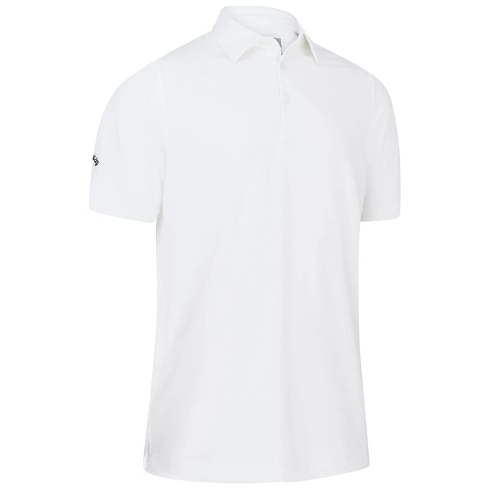Callaway 2027 Swingtech Solid Polo Shirt - Bright White