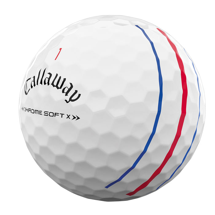 Callaway 2022 Chrome Soft X Triple Track Golf Balls (3-Pack)