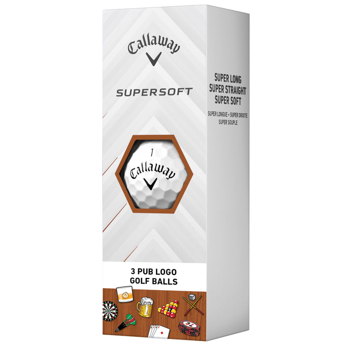 Callaway 2026 LE SuperSoft Pub Golf Balls