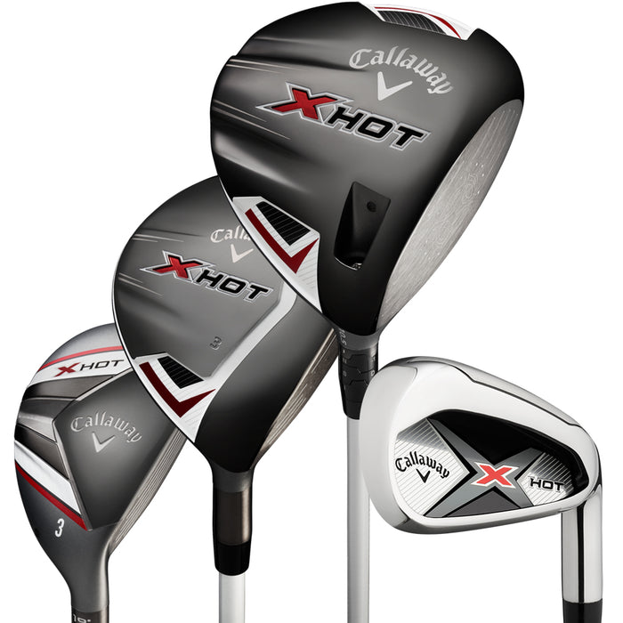 Callaway X Hot Premium Club Set Steel Shafts RH Steel Regular Standard