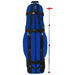 Club Glove Last Bag Collegiate Travel Cover with Stiff Arm in Royal Blue with Black Straps