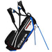 Cobra 2022 Ultralight Pro Plus Stand Bag in Black and Electric Blue