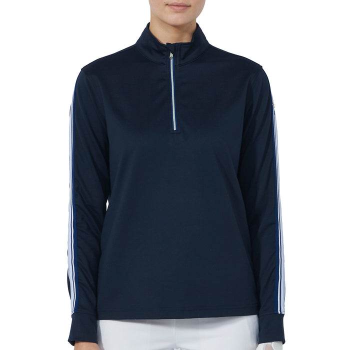 Daily Sports Ladies 2025 Peach Quarter-Zip Pullover