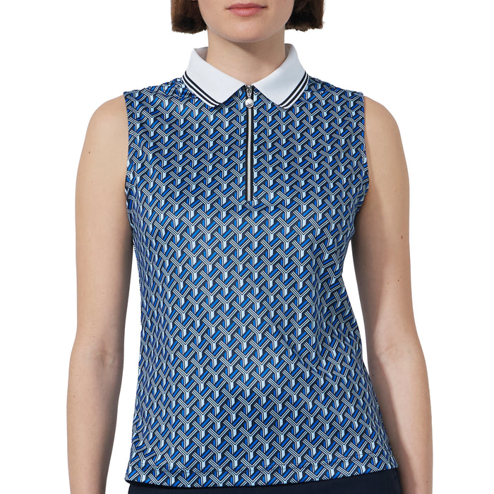 Daily Sports Ladies 2025 Twisted Sleeveless Polo Shirt