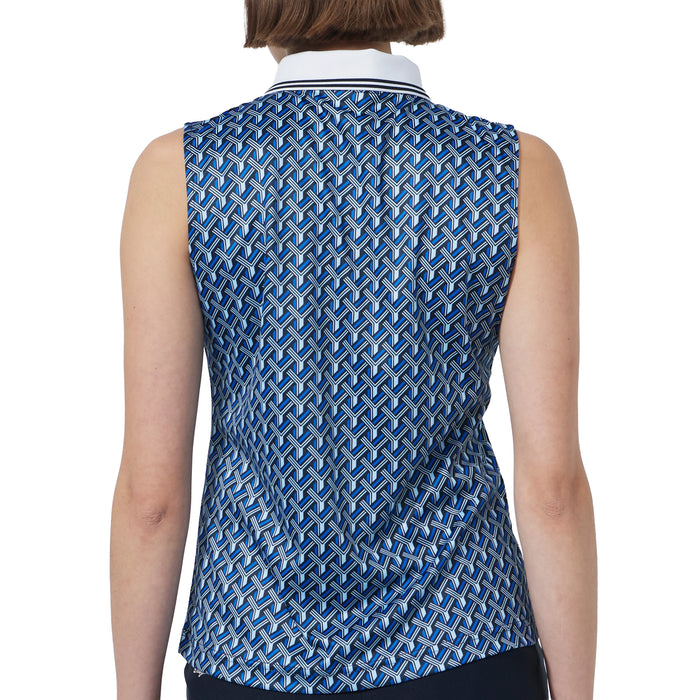 Daily Sports Ladies 2025 Twisted Sleeveless Polo Shirt
