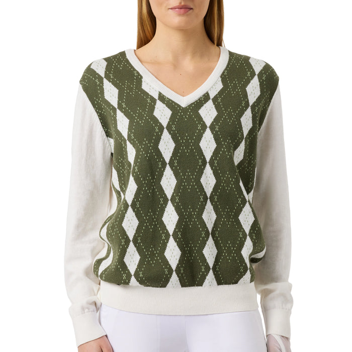 Daily Sports Ladies 2026 Argyle Pullover