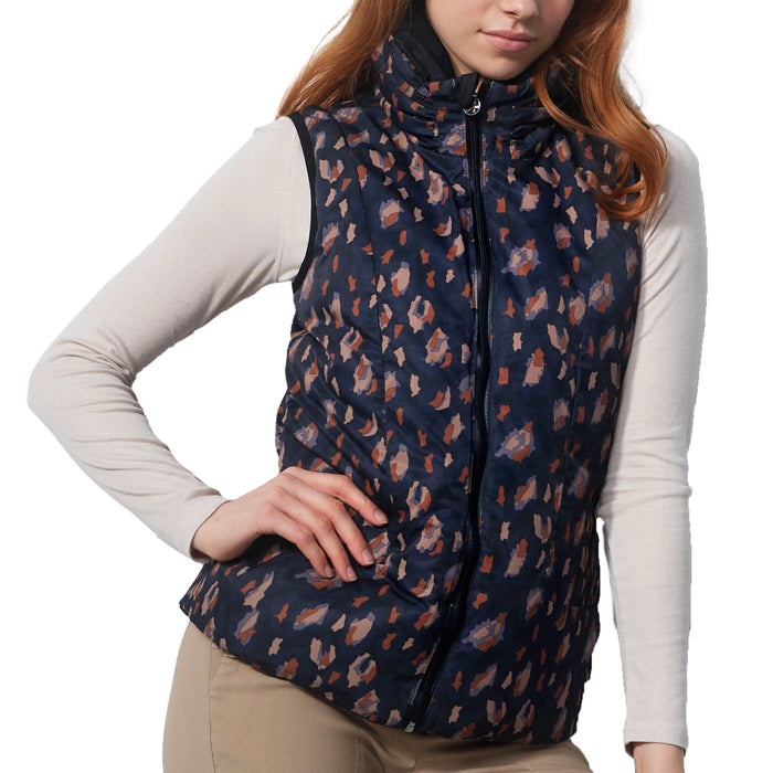 Daily Sports Ladies Bezons Vest with reversible print showing