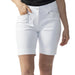 Daily Sports Ladies Lyric Shorts in White (Length 48cm)