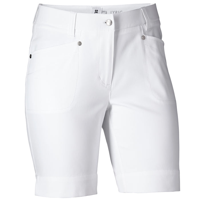 Daily Sports Ladies Lyric Shorts in White (Length 48cm)