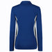 Daily Sports Ladies Vichy Half Neck Pullover with Long Sleeves in Blue
