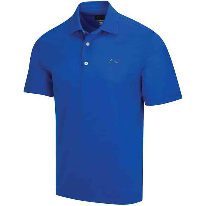Greg Norman Freedom Micro Pique Stretch Polo Shirt - Maritime