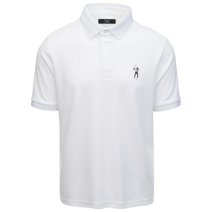 Eastside Golf Core Pique Polo Shirt - Bright White