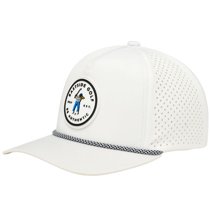 Eastside Golf 2026 Pro Series Snapback Cap - Bright White