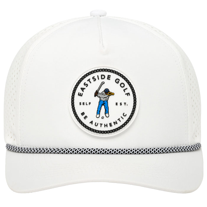 Eastside Golf 2026 Pro Series Snapback Cap - Bright White