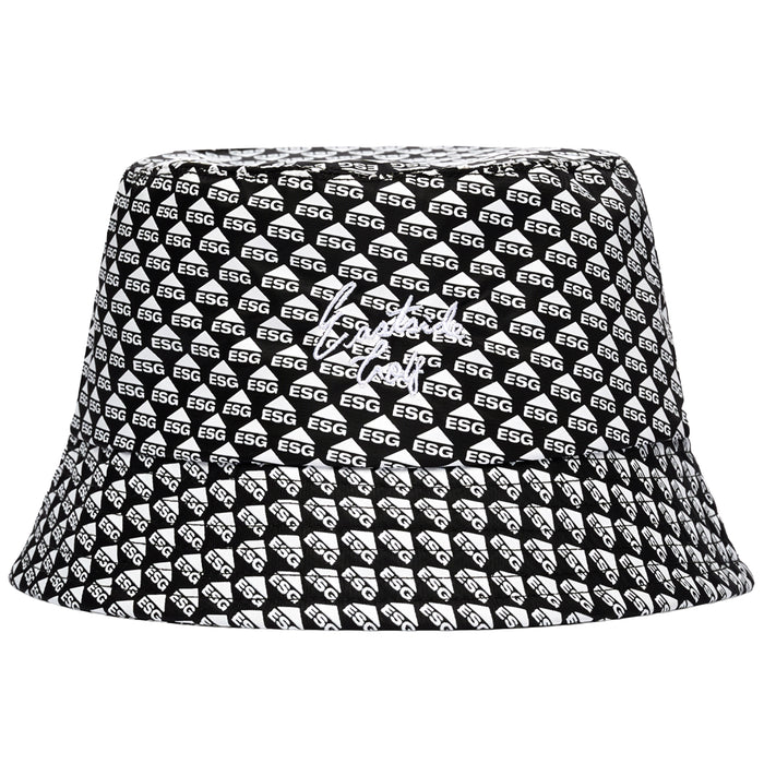 Eastside Golf 2026 Geo ESG Print Bucket Hat - Black/White