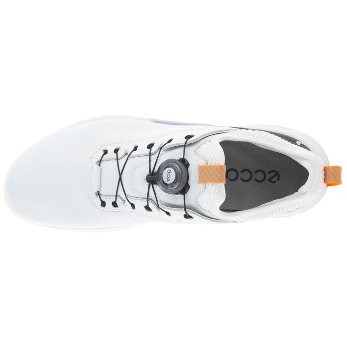ECCO 2023 Biom C4 Boa Golf Shoes in White - Top view