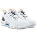 ECCO 2023 Biom C4 Boa Golf Shoes in White - Front and side view of the BOA lacing system and shoe