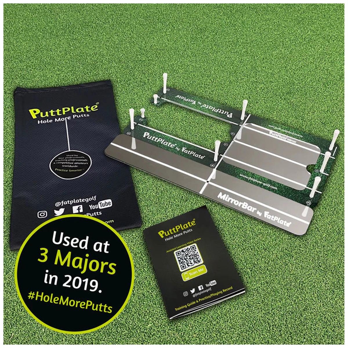 FatPlate Golf PuttPlate Mirror Insert MirrorBar The House Of Golf Fatplate golf puttplate mirror insert mirrorbar the house of golf