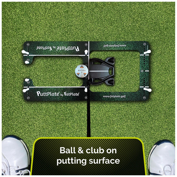 FatPlate Golf PuttPlate, Mirror Insert & MirrorBar