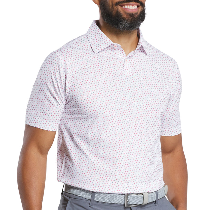 FootJoy 2025 Bounce Print Pique Polo Shirt