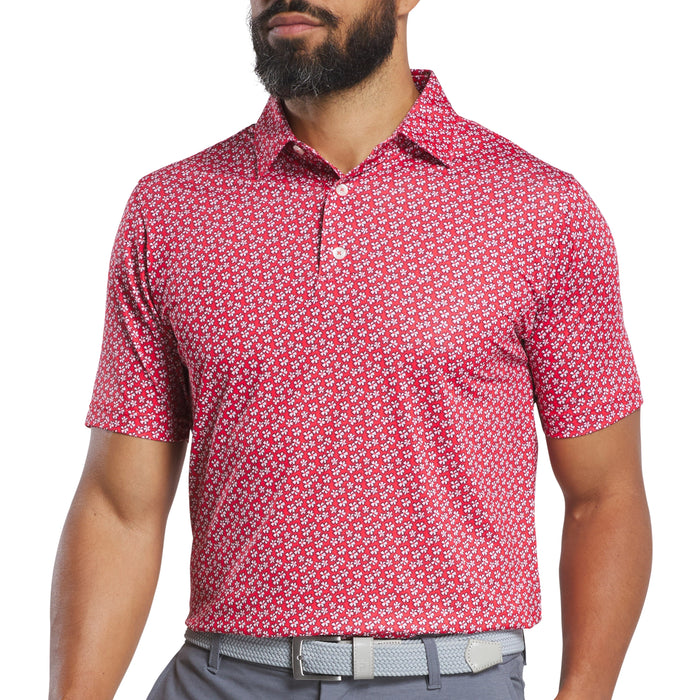 FootJoy 2025 Floral Sketch Lisle Polo Shirt