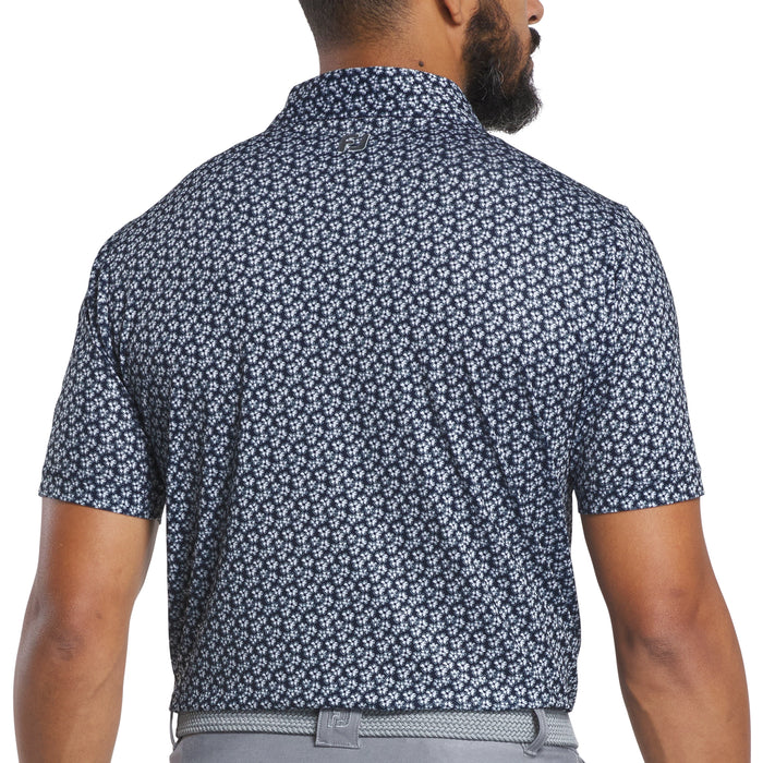 FootJoy 2025 Floral Sketch Lisle Polo Shirt