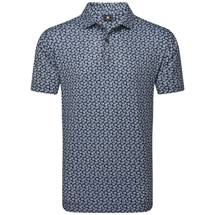 FootJoy 2025 Floral Sketch Lisle Polo Shirt