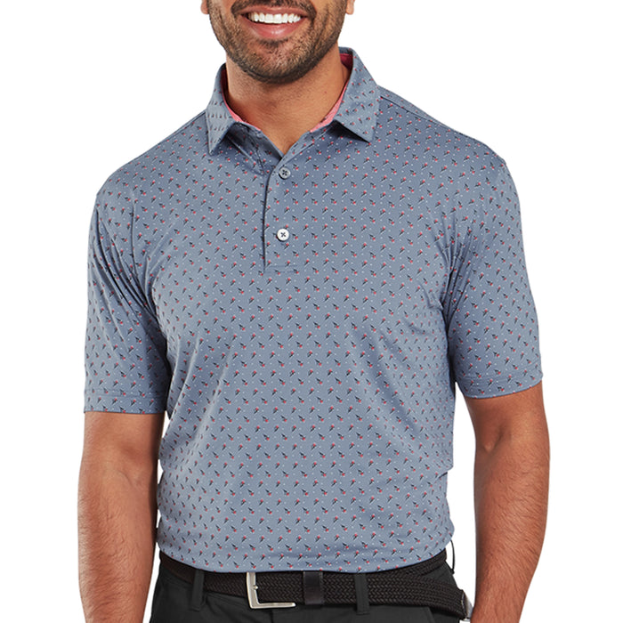 FootJoy 2025 Flower Bud Foulard Polo Shirt