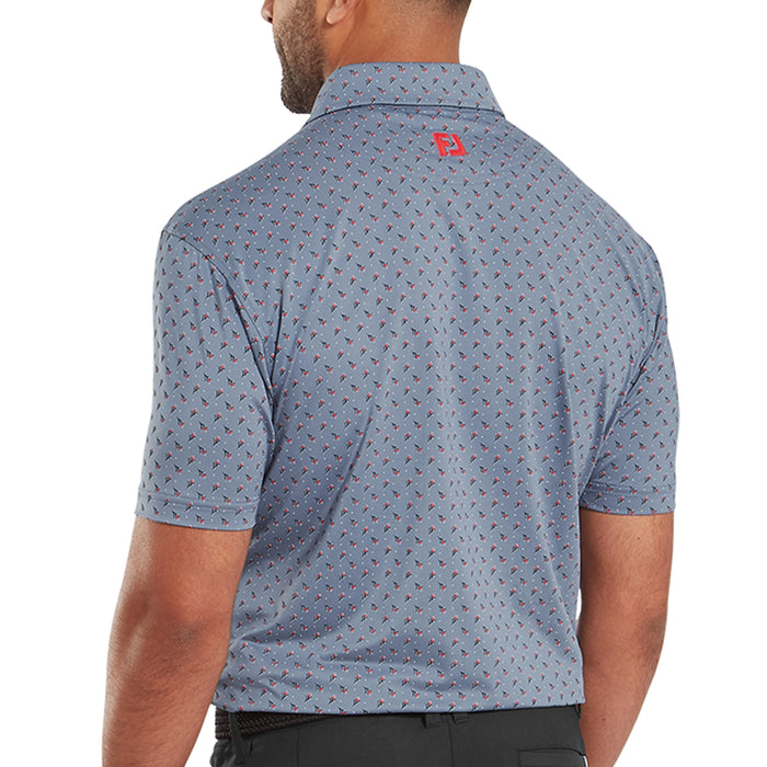 FootJoy 2025 Flower Bud Foulard Polo Shirt