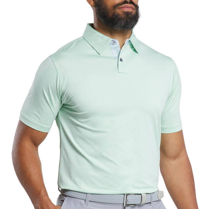 FootJoy 2025 Heather Lisle Lattice Print Polo Shirt