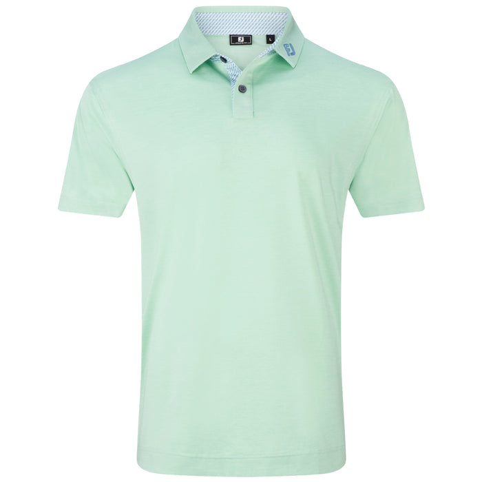 FootJoy 2025 Heather Lisle Lattice Print Polo Shirt