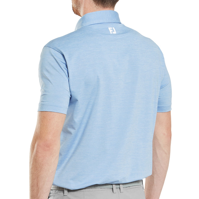 FootJoy 2025 Heather Lisle with Trim Polo Shirt