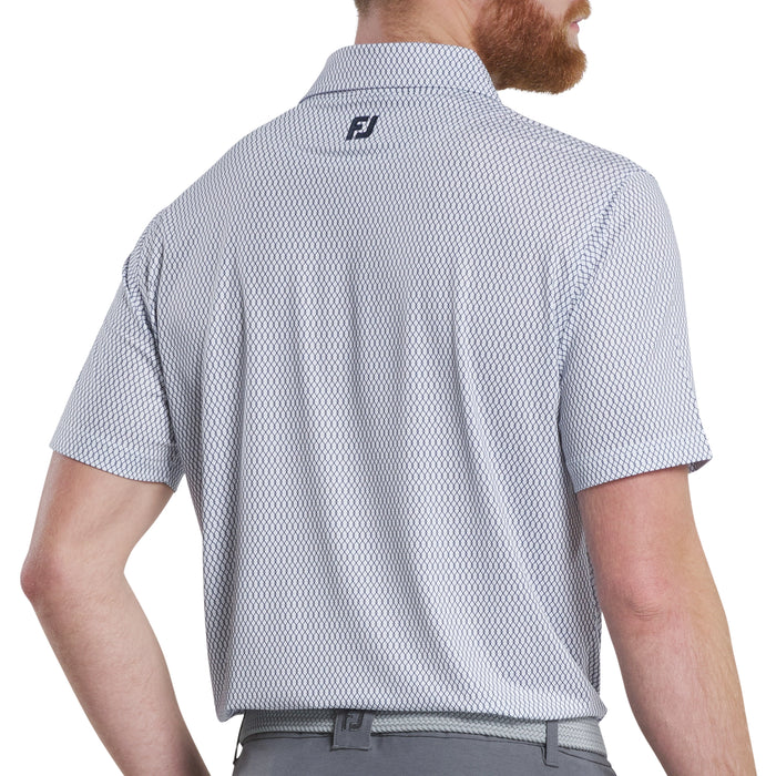 FootJoy 2025 Irongate Print Lisle Polo Shirt