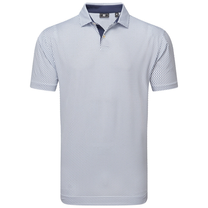 FootJoy 2025 Irongate Print Lisle Polo Shirt