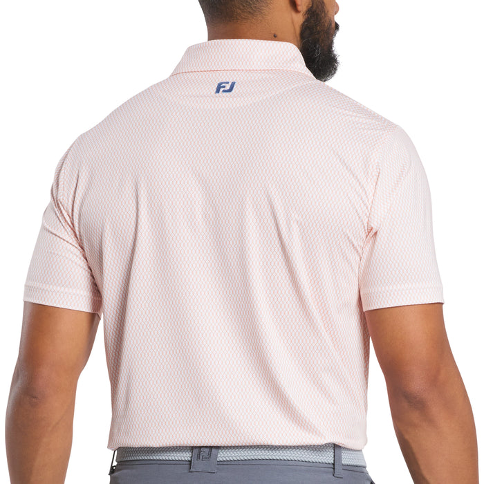 FootJoy 2025 Irongate Print Lisle Polo Shirt