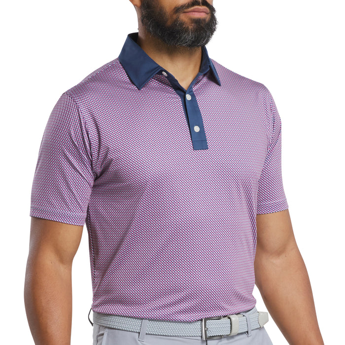 FootJoy Lattice Print Polo Shirt