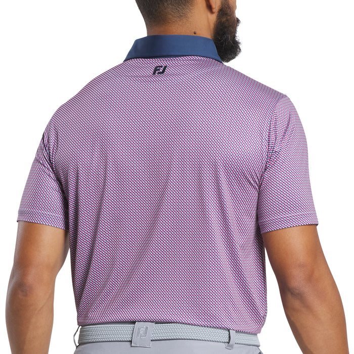 FootJoy Lattice Print Polo Shirt