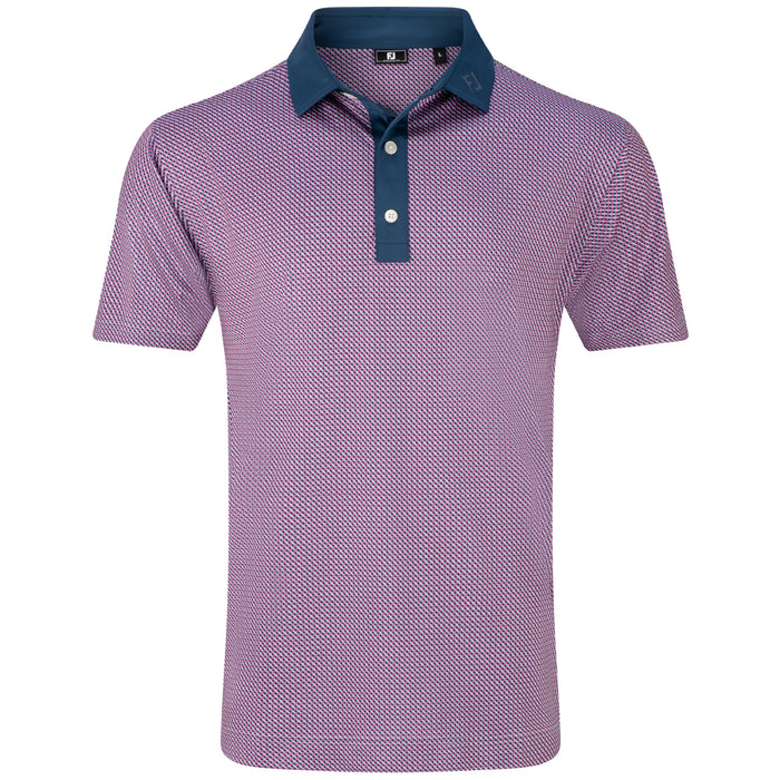 FootJoy Lattice Print Polo Shirt