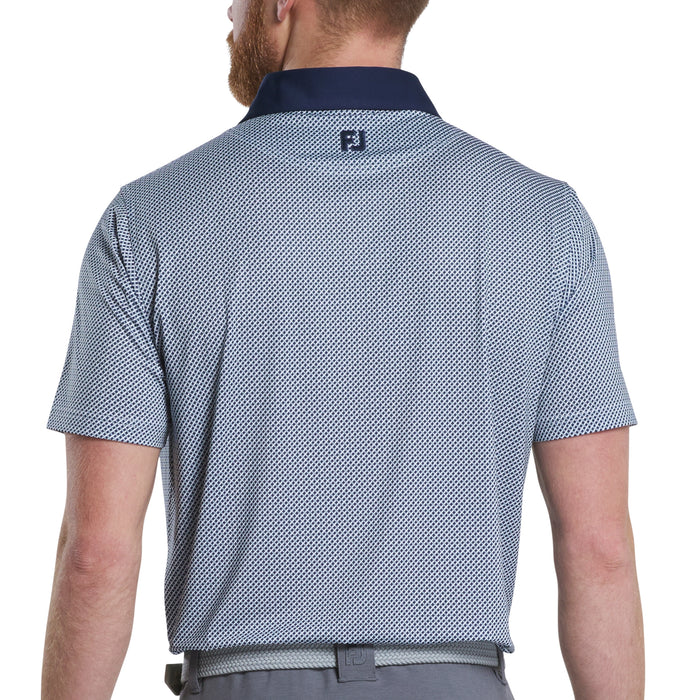 FootJoy Lattice Print Polo Shirt