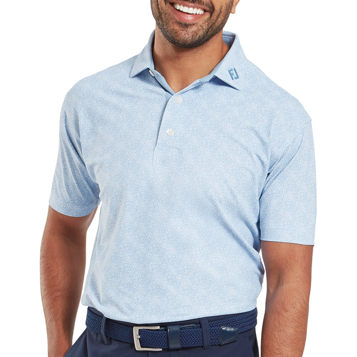 FootJoy 2025 Speckle Print Pique Polo Shirt