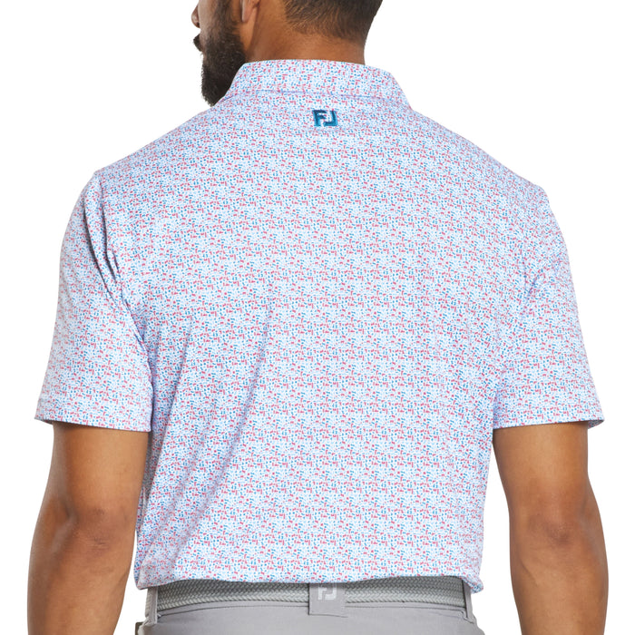FootJoy 2026 Gamer Print Pique Polo Shirt