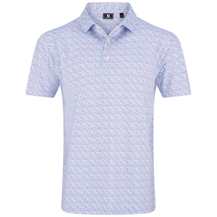FootJoy 2026 Gamer Print Pique Polo Shirt