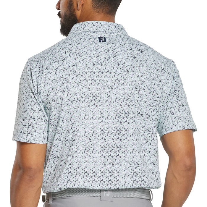 FootJoy 2026 Gamer Print Pique Polo Shirt