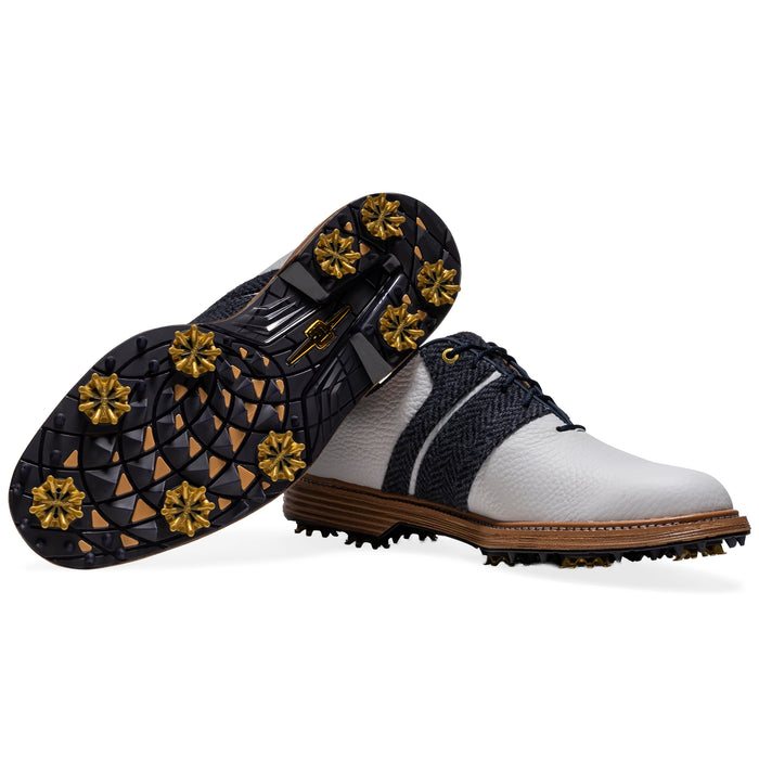 FootJoy 2026 LE Premiere Legends Series Golf Shoes - White/Navy