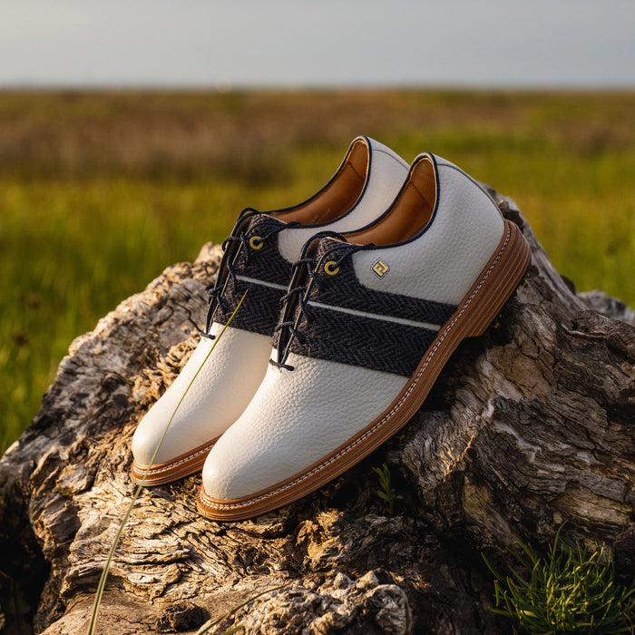 FootJoy 2026 LE Premiere Legends Series Golf Shoes - White/Navy