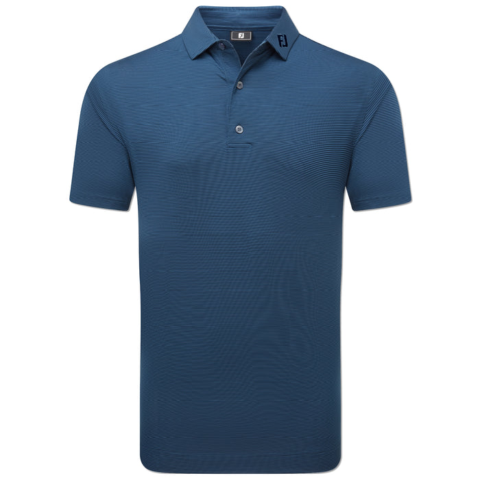 FootJoy 2026 Micro Feeder Stripe Lisle Polo Shirt