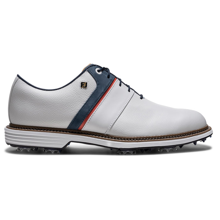 FootJoy 2026 Premiere Series Packard Golf Shoe - White/Blue/Red