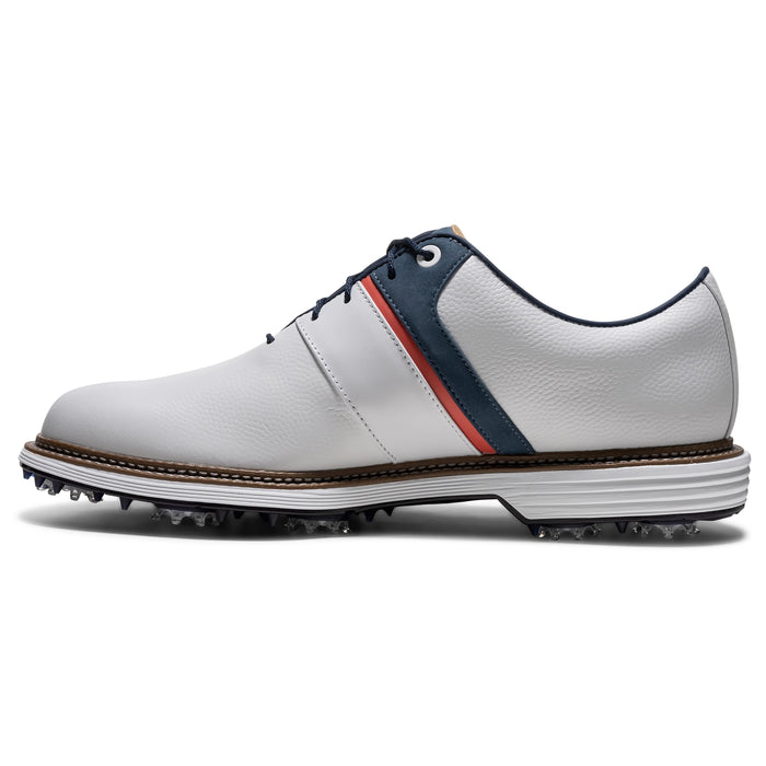 FootJoy 2026 Premiere Series Packard Golf Shoe - White/Blue/Red