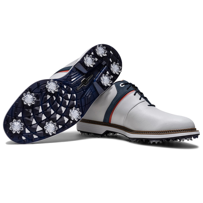 FootJoy 2026 Premiere Series Packard Golf Shoe - White/Blue/Red