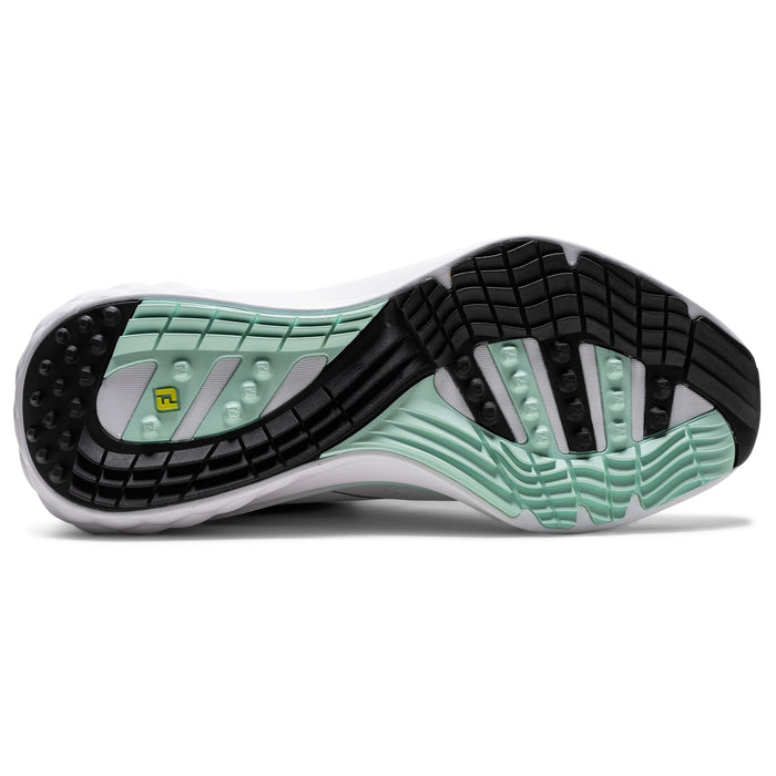 FootJoy 2026 Quantum Mesh Golf Shoe - White/Black/Primrose